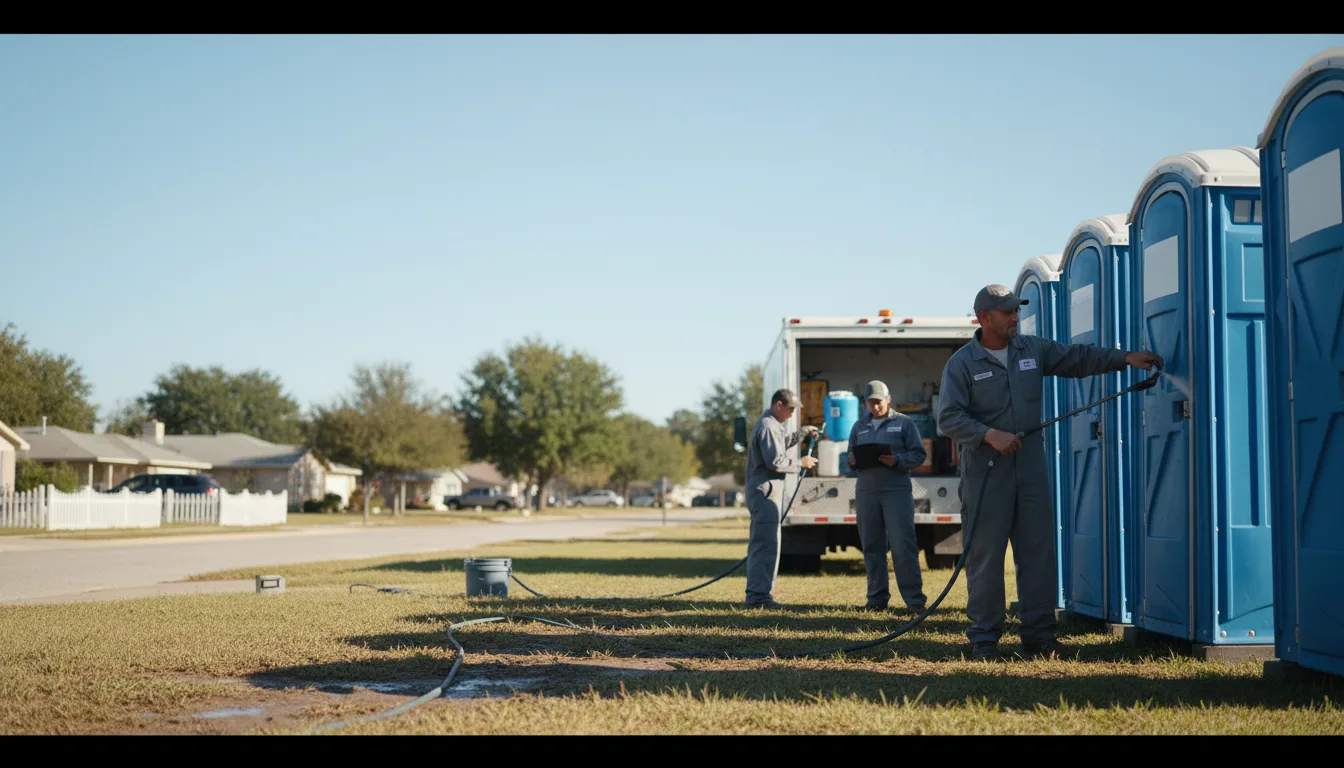 Long-Term Portable Toilet Rental in Valley Mills, TX near me